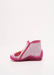 Chaussons/Pantoufles rose BELLAMY pour fille seconde vue