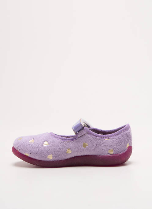Chaussons/Pantoufles violet BELLAMY pour fille