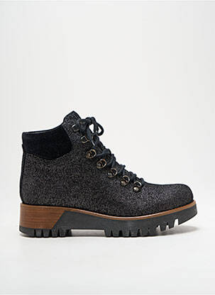 Bottes Cuir Clouté Noir MANAS - Taille 39 (EU) - Doublure Cuir - Très Bon état (TBE)