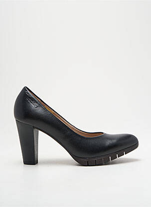 Escarpins tissage satiné talon de 7 à 9cm noir WONDERS femme