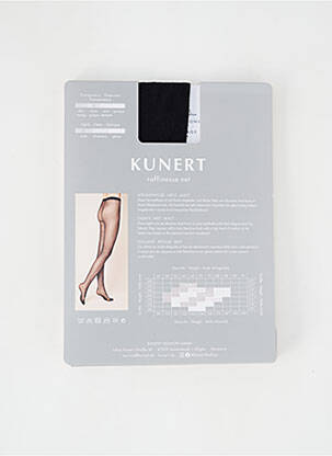 Collants stretch noir KUNERT femme