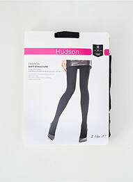 Collants imprimé fantaisie noir HUDSON femme
