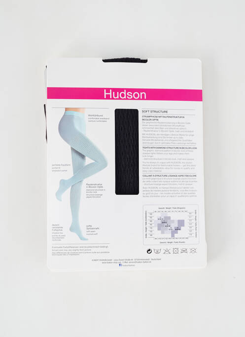 Collants noir HUDSON pour femme