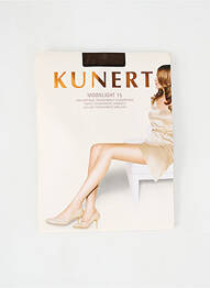 Collants stretch marron KUNERT femme