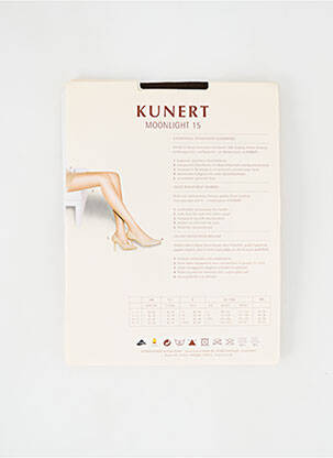 Collants stretch marron KUNERT femme