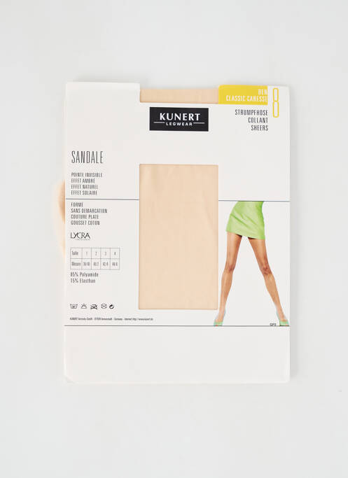 Collants chair KUNERT pour femme