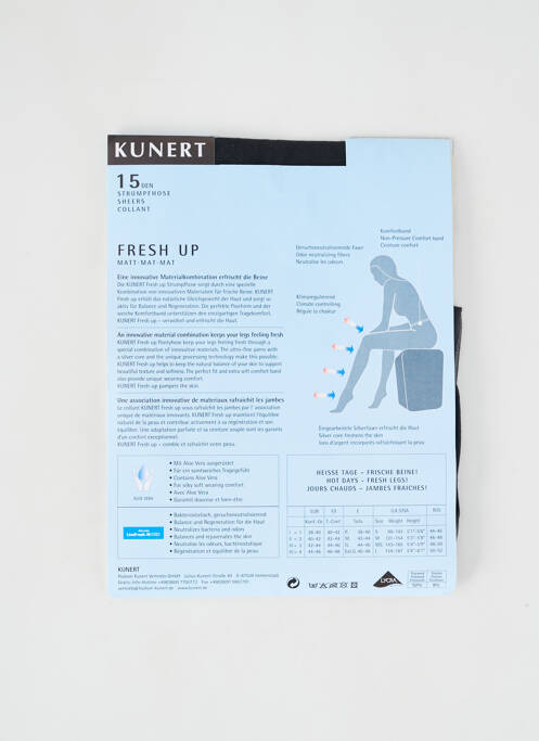Collants gris KUNERT pour femme