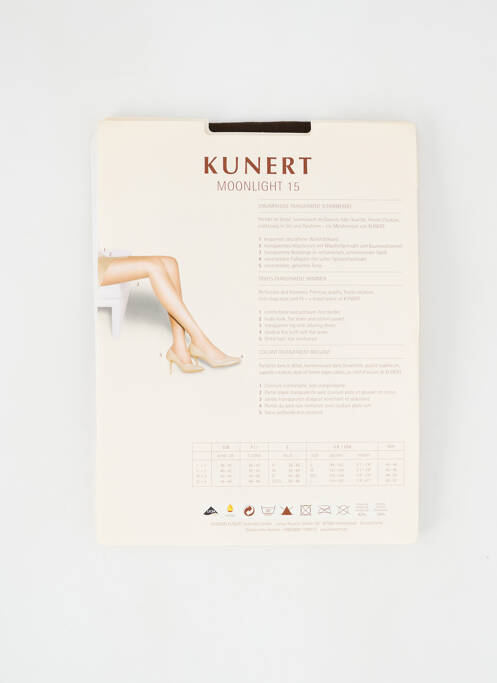 Collants marron KUNERT pour femme