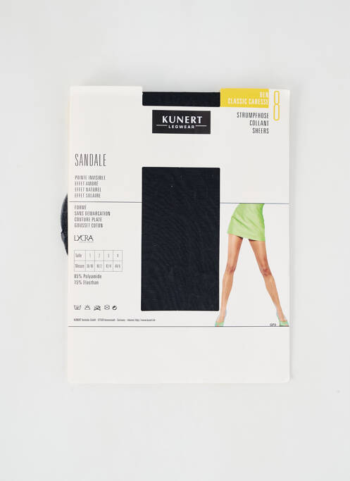 Collants noir KUNERT pour femme