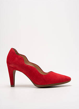 Escarpins bout pointu talon de 7 à 9cm rouge WONDERS femme