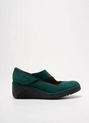 Ballerines vert FLY LONDON pour femme seconde vue