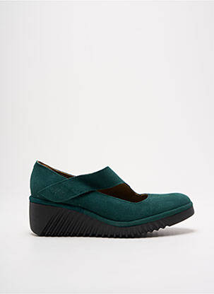 Ballerines vert FLY LONDON pour femme