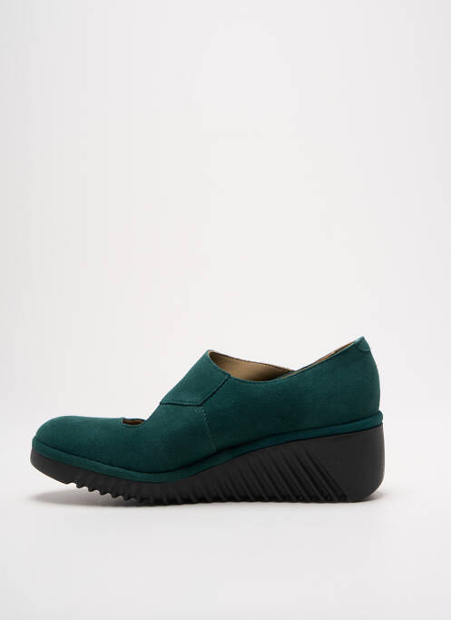 Ballerines vert FLY LONDON pour femme