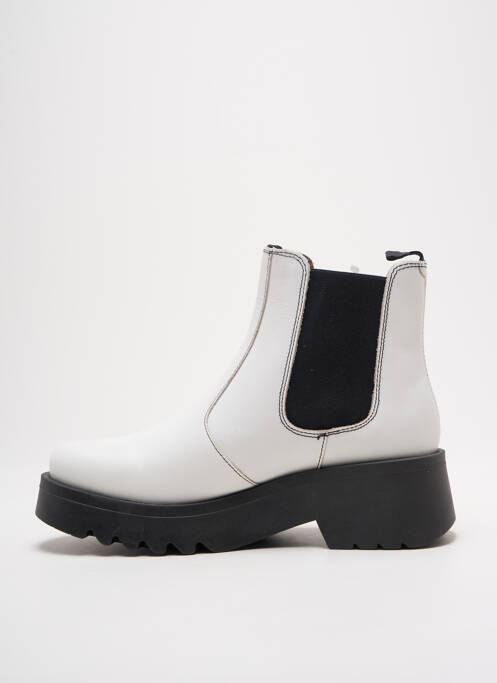 Bottines/Boots blanc FLY LONDON pour femme