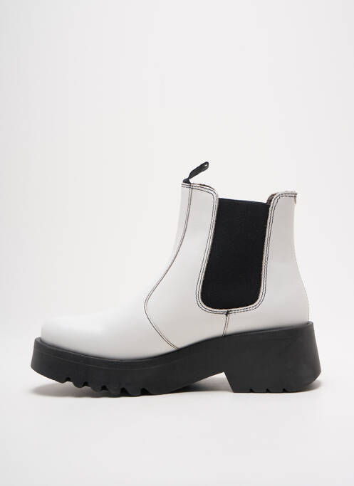 Bottines/Boots blanc FLY LONDON pour femme