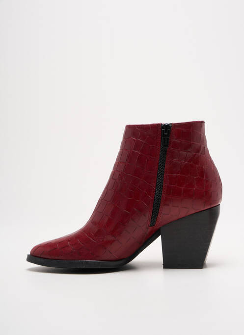 Bottines/Boots rouge WONDERS pour femme
