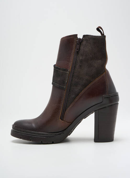 Bottines/Boots marron FLY femme