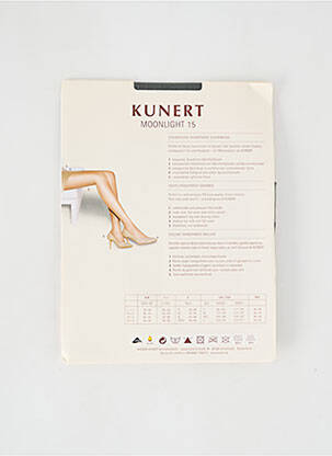 Collants stretch gris KUNERT femme