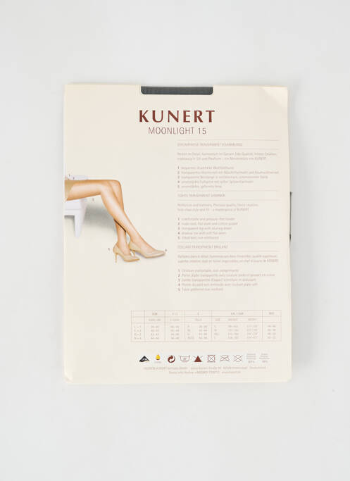 Collants gris KUNERT pour femme