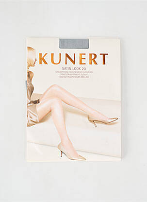 Collants elastique à la taille gris KUNERT femme