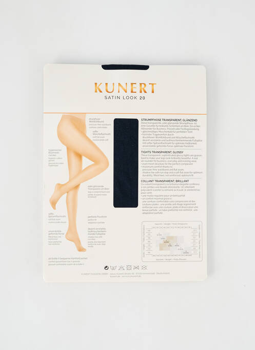 Collants bleu KUNERT pour femme