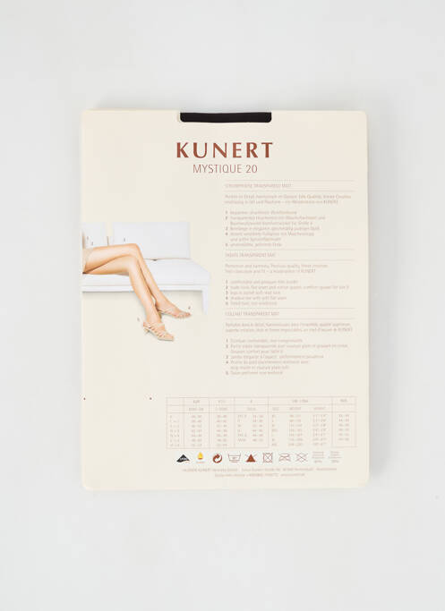 Collants marron KUNERT pour femme