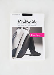 Collants elastique à la taille noir HUDSON femme