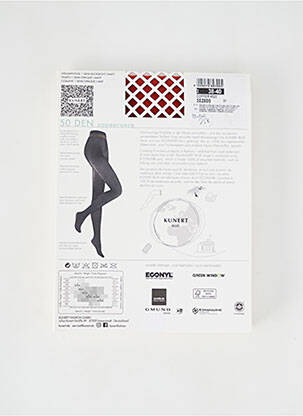 Collants elastique à la taille orange KUNERT femme
