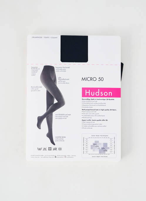 Collants bleu HUDSON pour femme