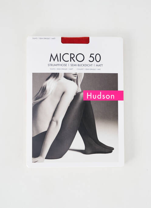 Collants rouge HUDSON pour femme