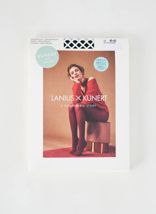 Collants vert KUNERT pour femme