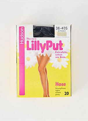 Collants stretch noir HUDSON femme