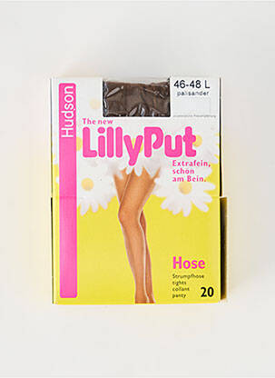 Collants stretch marron HUDSON femme