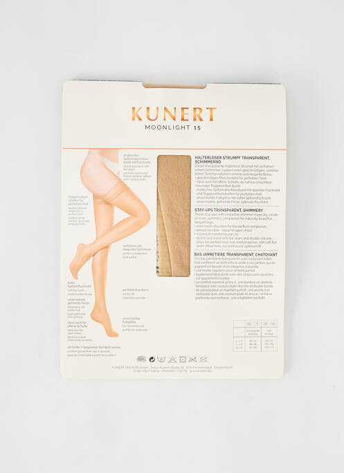 Bas chair KUNERT pour femme