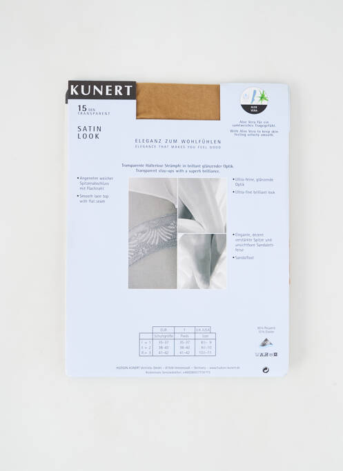 Bas chair KUNERT pour femme