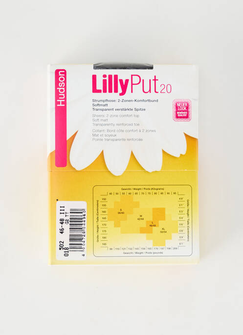 Collants gris HUDSON pour femme