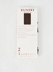 Chaussettes marron KUNERT pour femme seconde vue