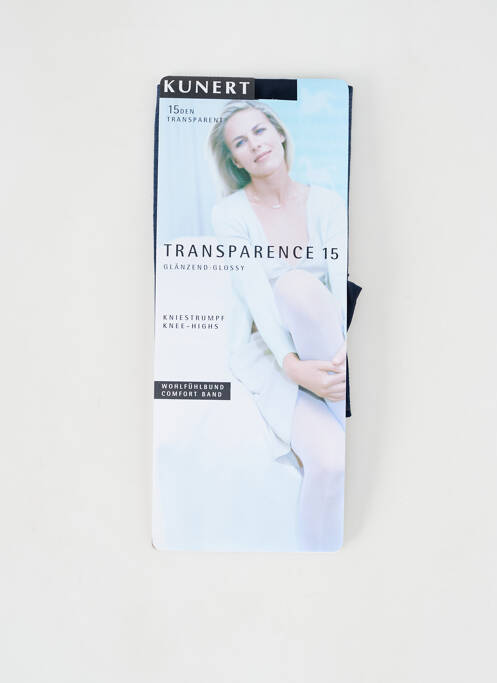 Chaussettes bleu KUNERT pour femme