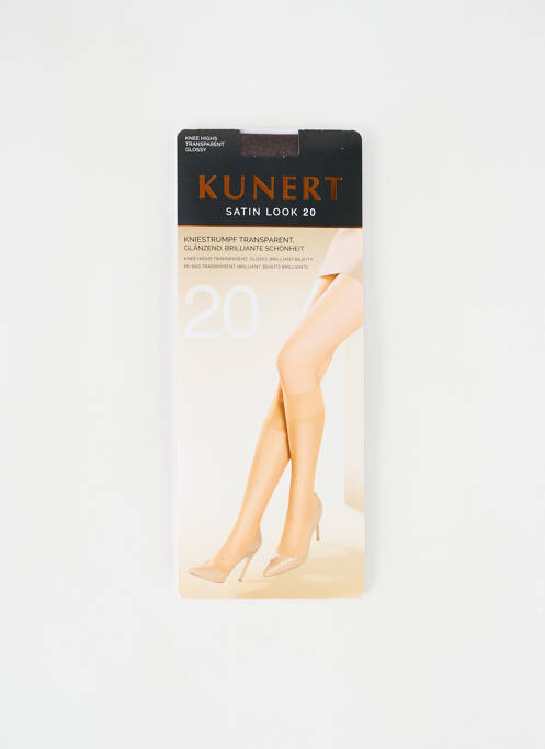 Chaussettes gris KUNERT pour femme