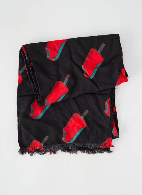 Foulard noir PAUL SMITH pour femme