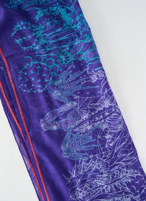 Foulard violet PAUL SMITH pour femme