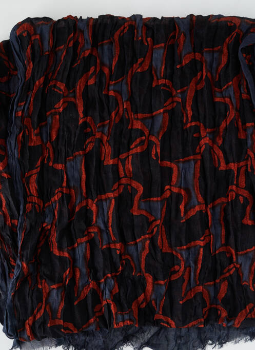 Foulard noir PAUL SMITH pour femme