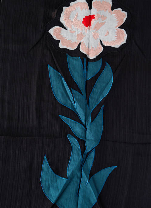 Foulard noir PAUL SMITH pour femme