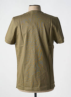 T-shirt coupe cintrée manches courtes vert DE FURSAC homme