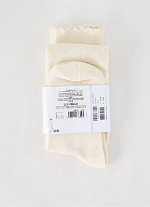 Chaussettes maille opaque beige PRINCESSE TAM-TAM femme