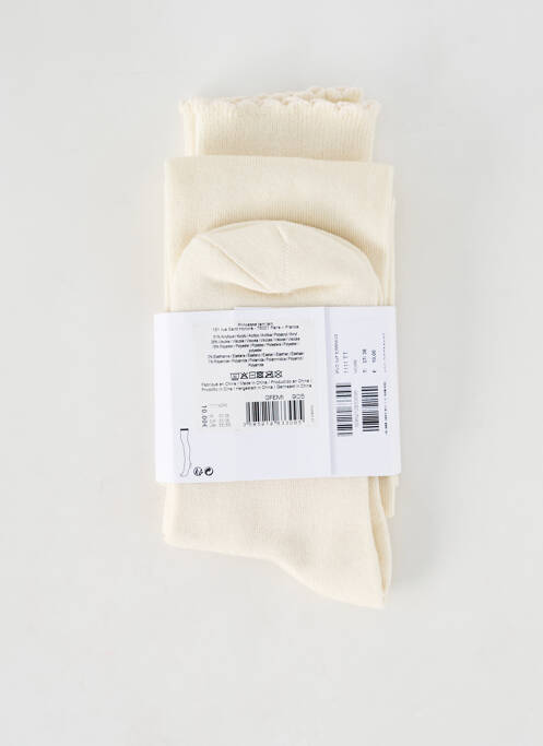 Chaussettes beige PRINCESSE TAM-TAM pour femme