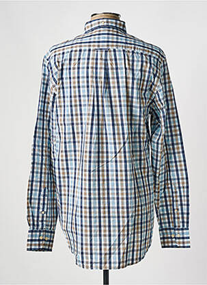 Chemise manches longues coupe droite bleu GANT homme