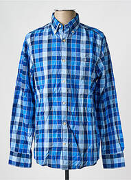 Chemise manches longues poches bleu GANT homme