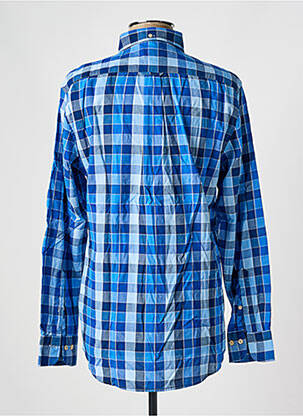 Chemise manches longues coupe droite bleu GANT homme