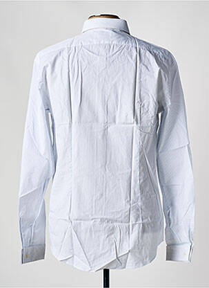 Chemise manches longues coupe droite blanc DE FURSAC homme